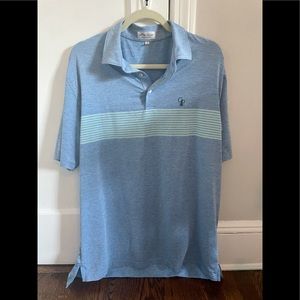 Peter Millar Calusa Pines golf polo, size L VGUC